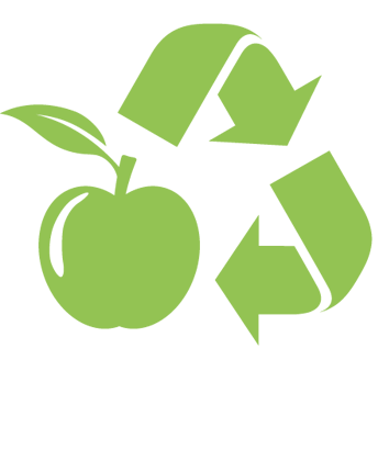 food waste recycling icon